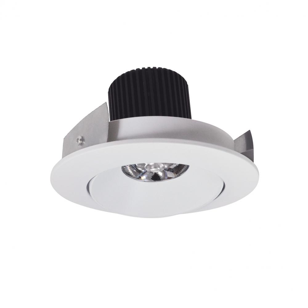 4" Iolite LED Round Adjustable Cone Reflector, 10-Degree Optic, 900lm / 12W, 4000K, Matte Powder