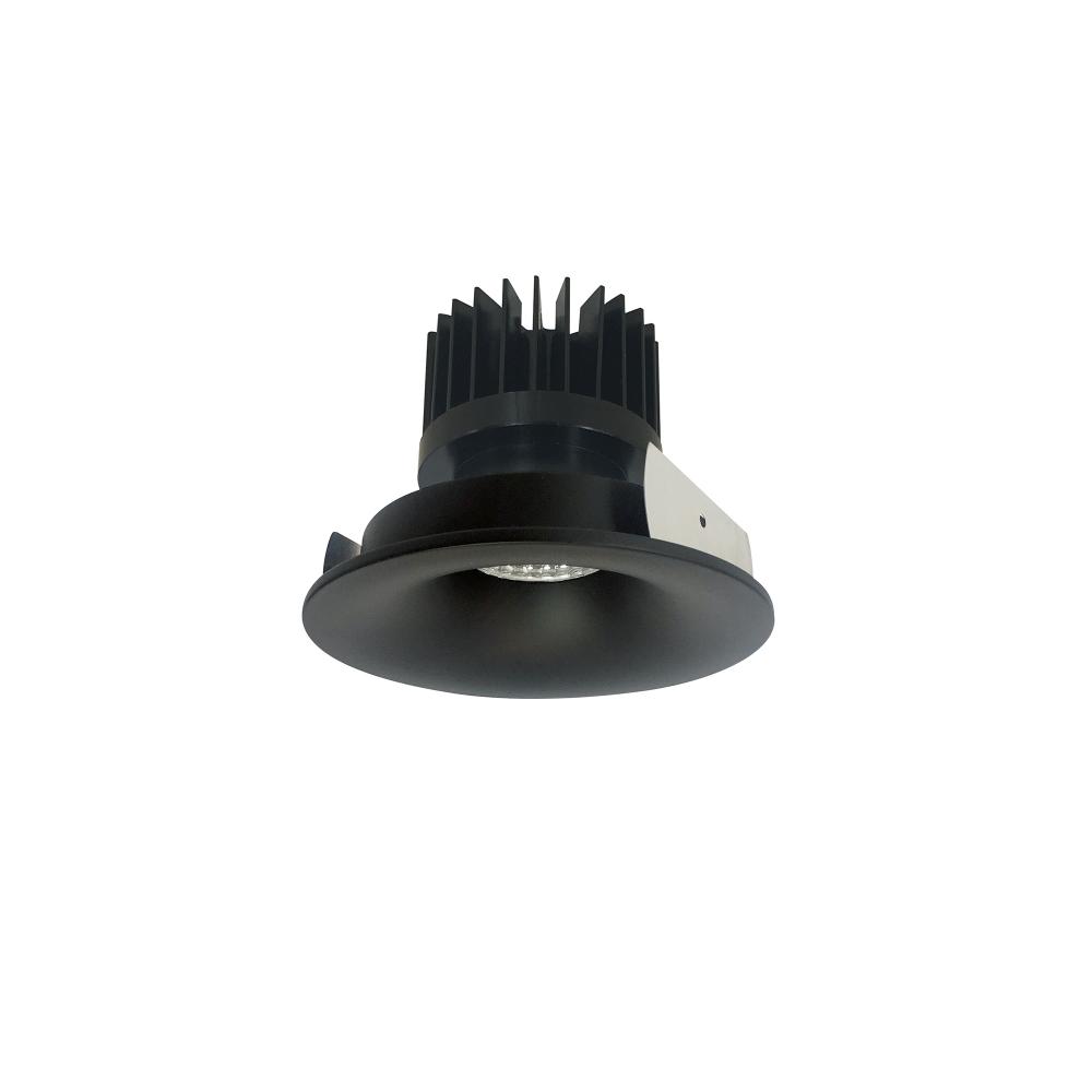 4" Iolite LED Round Bullnose, 1500lm/2000lm/2500lm (varies by housing), 5000K, Black Finish