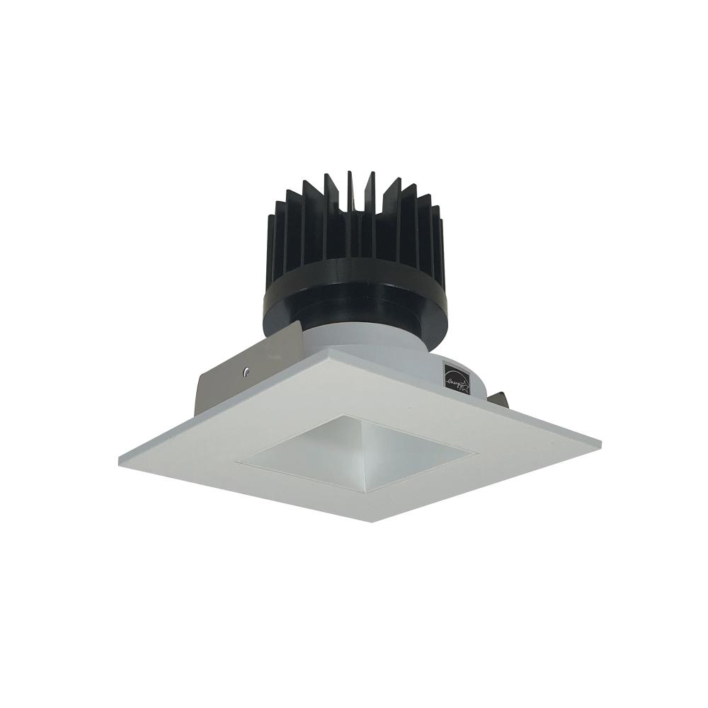 4" Iolite LED Square Reflector with Square Aperture, 10-Degree Optic, 850lm / 12W, 3500K, White