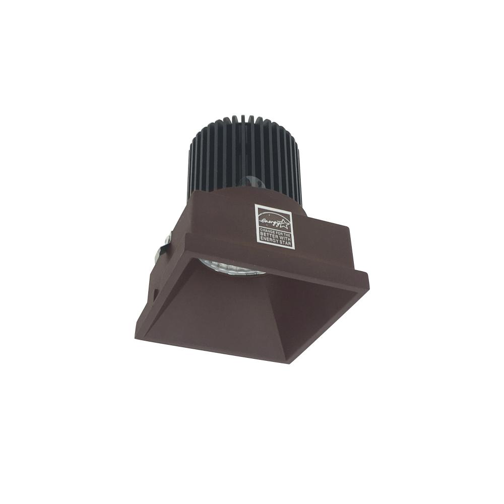 4" Iolite LED Square Trimless Downlight, 1000lm / 14W, 2700K, Bronze Finish