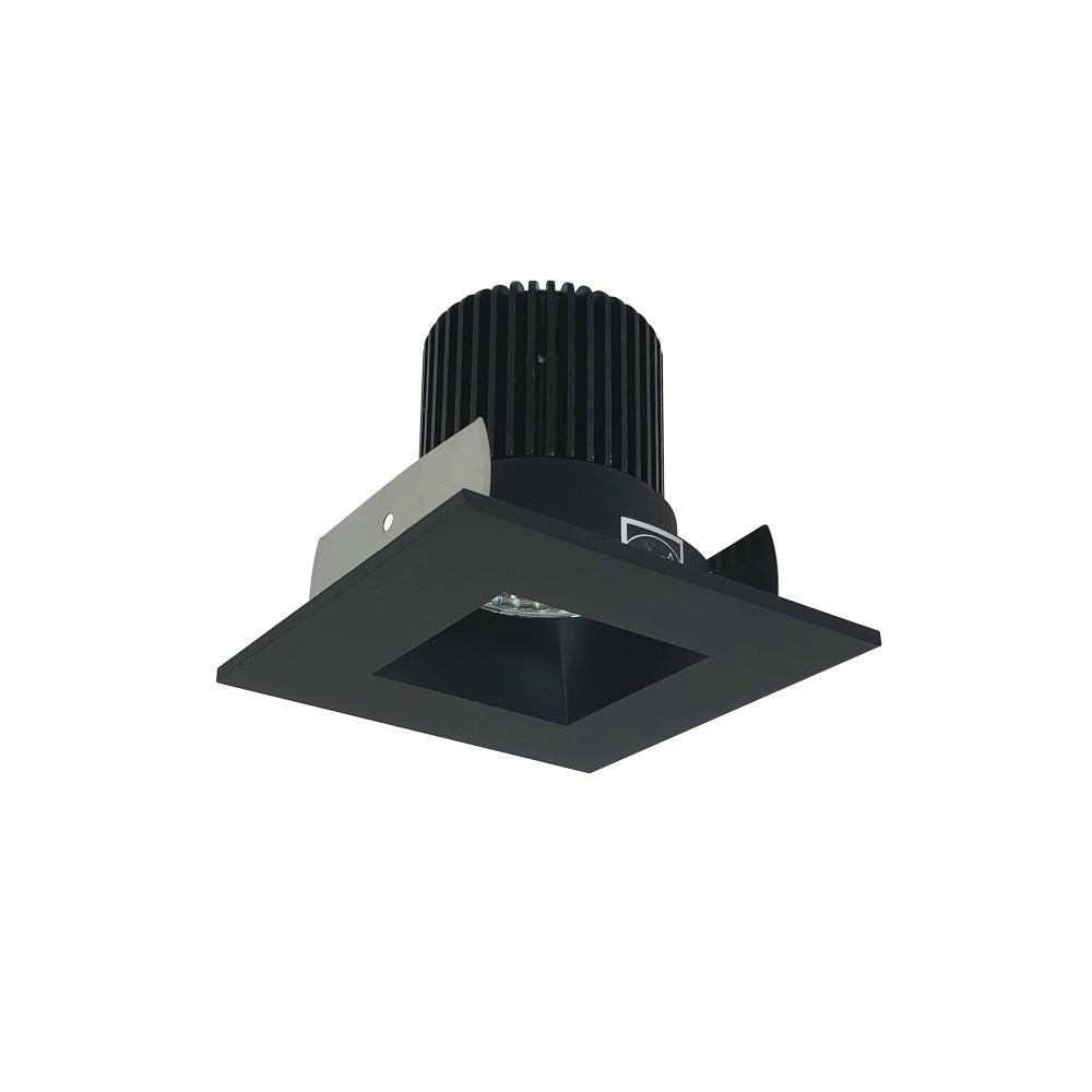 2" Iolite LED Square Reflector with Square Aperture, 1000lm / 14W, 3000K, Black Reflector /