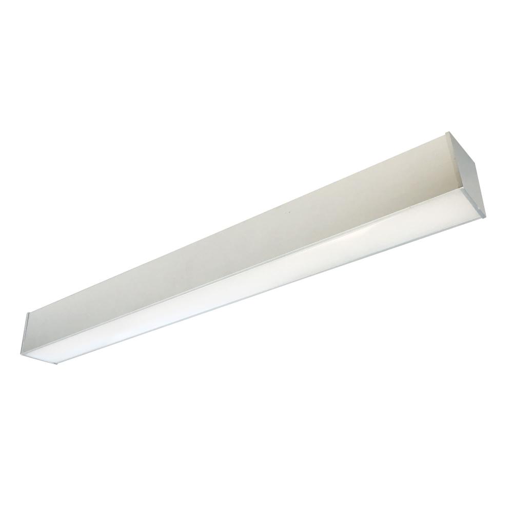 8' L-Line LED Direct Linear w/ Dedicated CCT, 8400lm / 4000K, Aluminum Finish