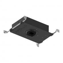Nora NHAPIC-3S10L2CD25DP - 3" Apollo Square IC Airtight New Construction Housing w/ 0.875" to 1.25" Ceiling Collar,