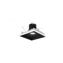 Nora NMRT3-1RL140NBW - One-Head Flanged LED Multiple Lighting Trim, 900lm per Head w/ Narrow Flood Optic, 4000K, Regressed