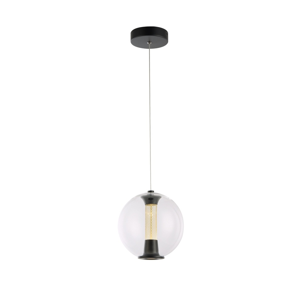 Arlo Collection 1-Light Pendant Black