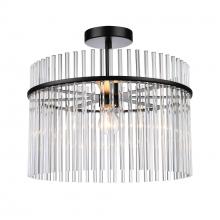 Artcraft AC12081BK - Semi Flush Mount