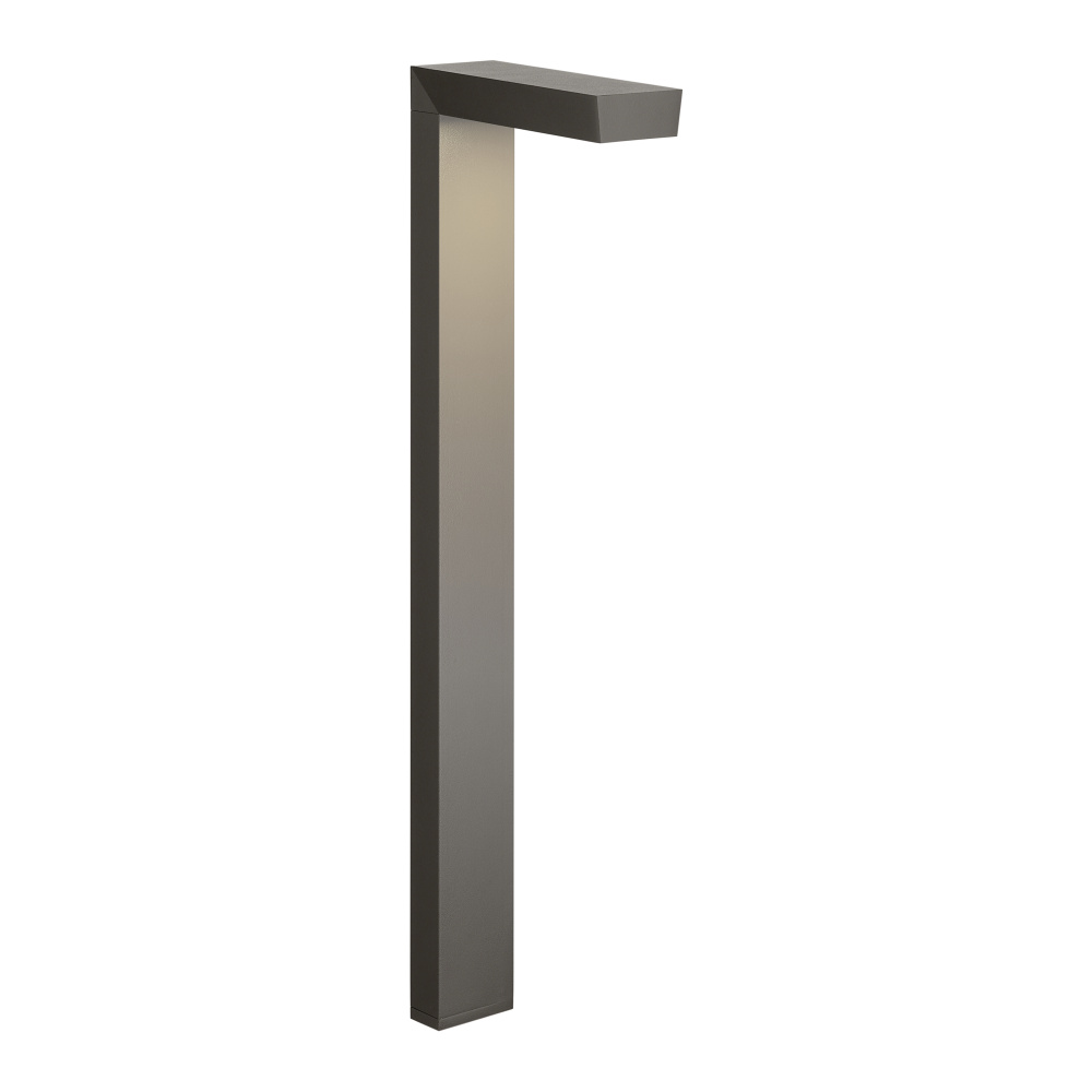 12 Volt 3000K LED 22.5" Ninety Degree Path Light in Textured Architectural Bronze