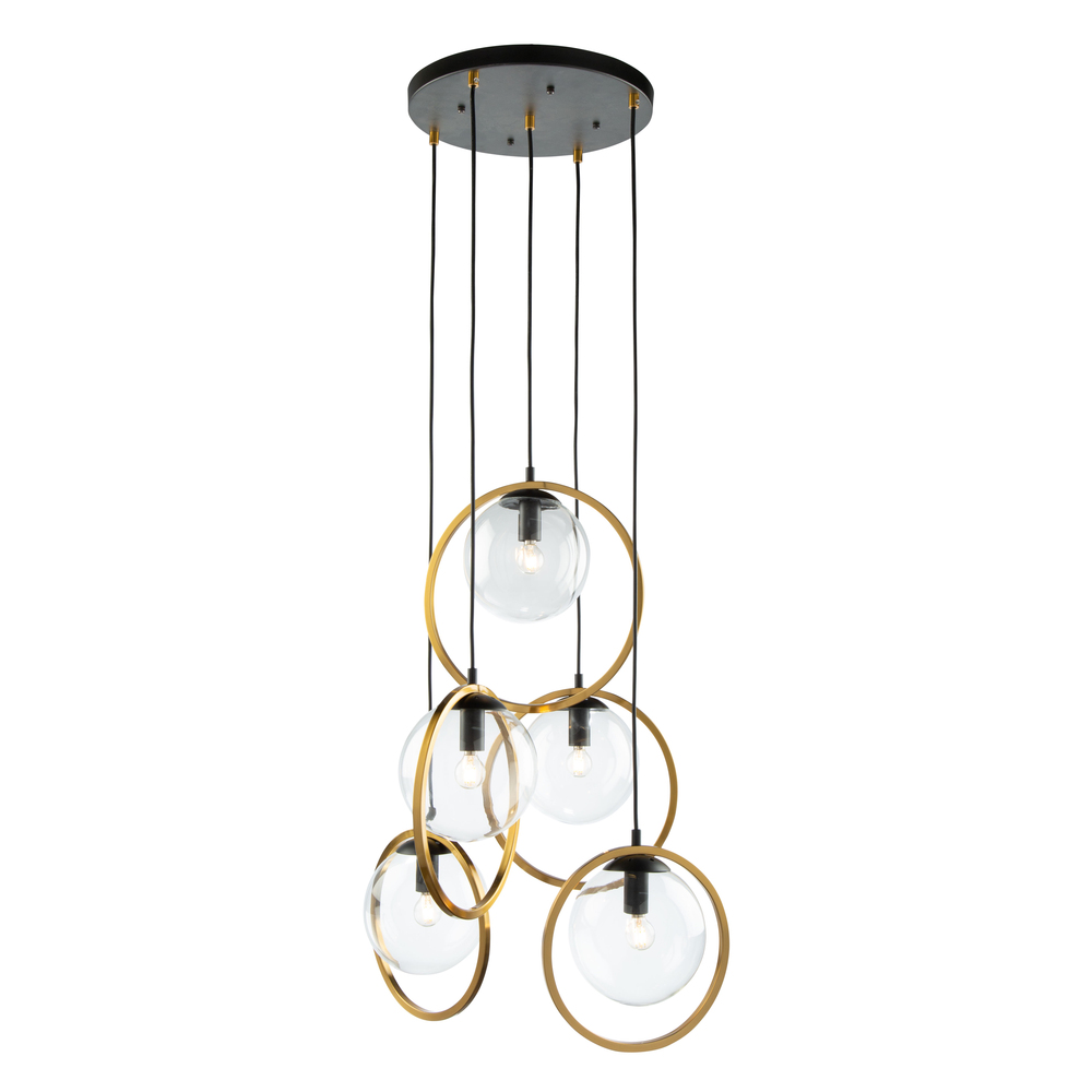 Lugano 5 Light Cord Pendant