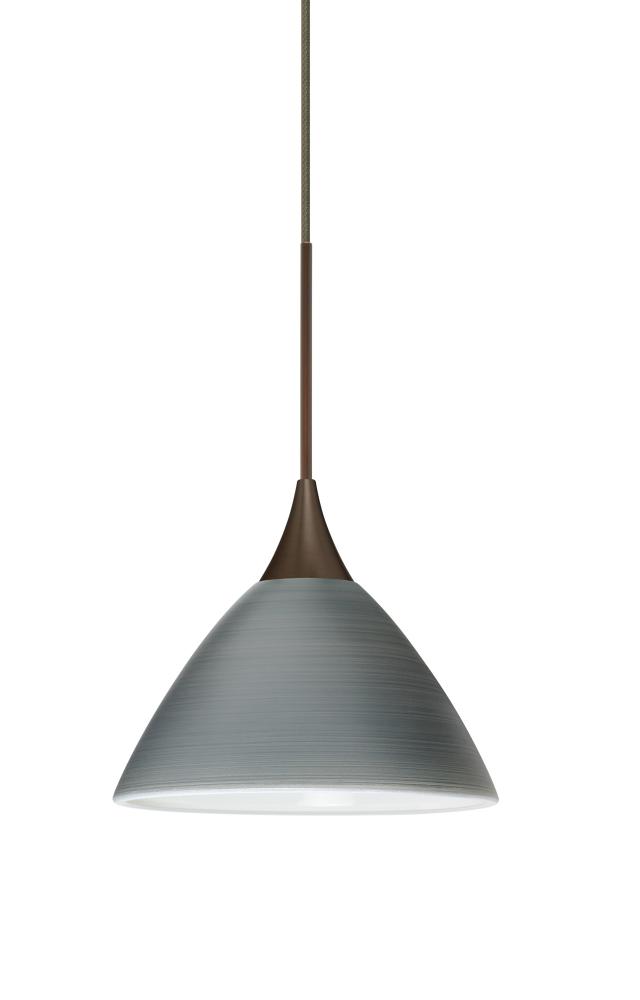 Besa Pendant Domi Bronze Titan 1x6W LED