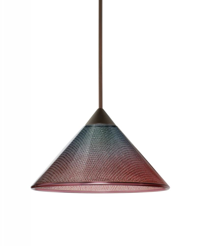 Besa Pendant Kona Bronze Bi-Color 1x50W Halogen