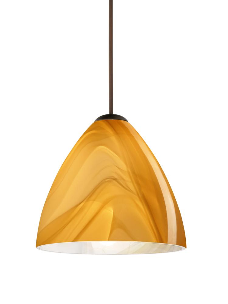 Besa Pendant Mia Bronze Honey 1x5W LED