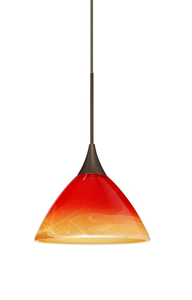 Besa Pendant Domi Bronze Solare 1x50W Halogen