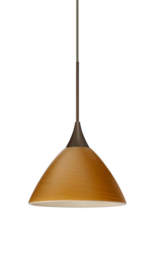 Besa Pendant For Multiport Canopy Domi Bronze Oak 1x50W Halogen