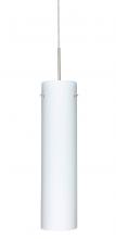 Besa Lighting 1JT-722407-LED-SN - Besa Stilo 16 LED Pendant 1Jt Opal Matte Satin Nickel 1x9W LED