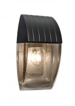 Besa Lighting 353258 - Costaluz, 3532 Series Wall Sconce, Black/Smoke Bubble, 1x75W Medium base