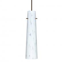 Besa Lighting X-567419-BR-277 - Besa Camino Pendant for Multiport Canopy Bronze Carrera 1x50W Halogen, 277V