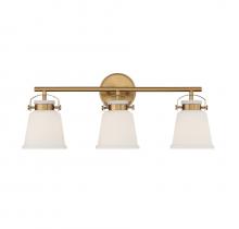 Savoy House 8-1627-3-322 - Kaden 3-Light Bathroom Vanity Light in Warm Brass