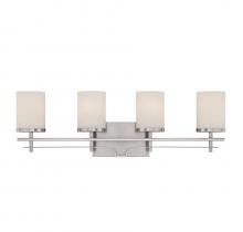 Savoy House 8-338-4-SN - Colton 4-Light Bathroom Vanity Light in Satin Nickel