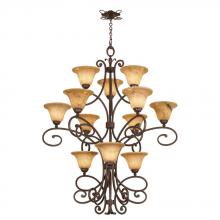 Kalco 5536AC/1502 - Amelie 12 Light Chandelier