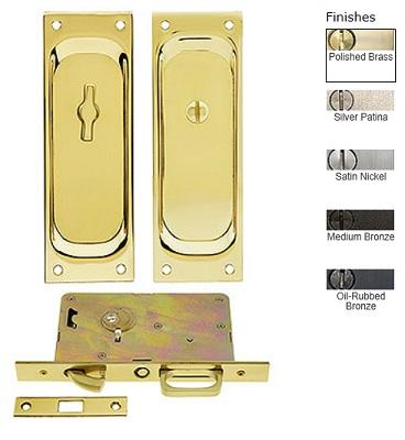 POCKET DOOR MORTISE LOCK