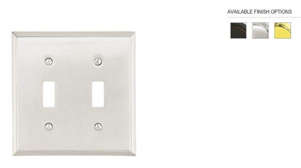 COLONIAL SWITCH PLATE