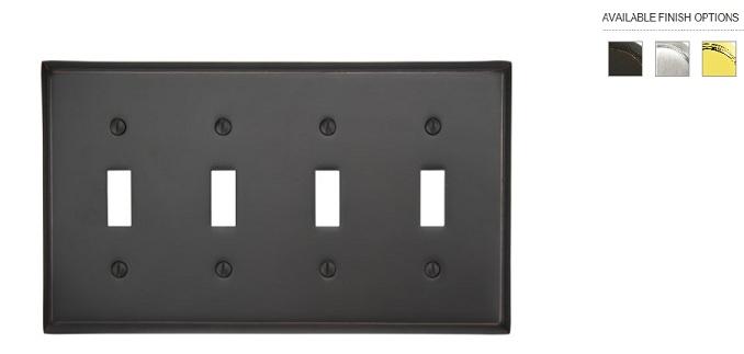 COLONIAL SWITCH PLATE