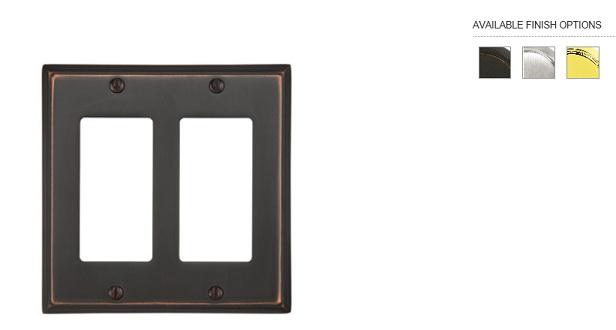 COLONIAL SWITCH PLATE