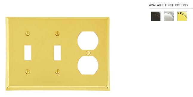 COLONIAL SWITCH PLATE