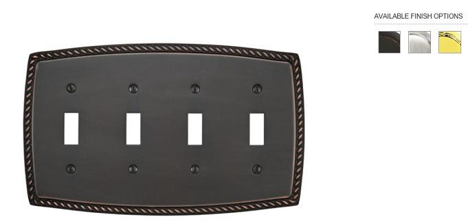 COLONIAL SWITCH PLATE