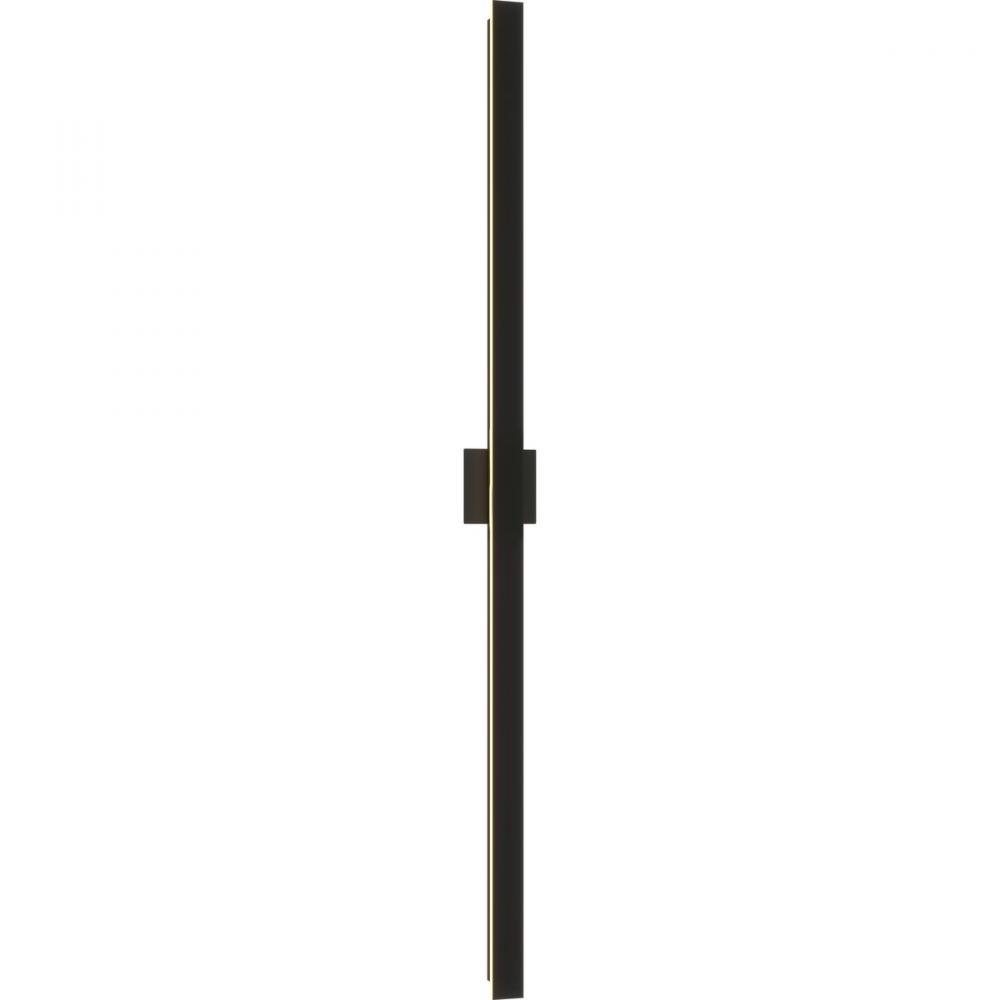 Z-2040 Collection LED Matte Black Contemporary Extra Large Outdoor Wall Light