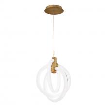 WAC US PD-27413-40-AB - Knot Mini Pendant Light