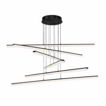 WAC US PD-29806-BK - Stack Chandelier Light