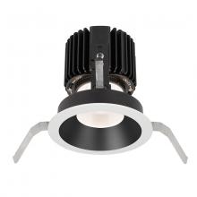 WAC US R4RD1T-W930-BKWT - Volta Round Shallow Regressed Trim with LED Light Engine