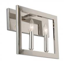 Eglo 204476A - 2x60W bath/vanity light with a satin nickel finish