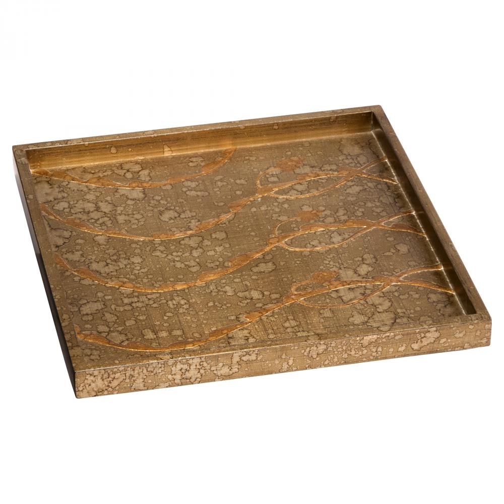 Florence Tray | Bronze Lacquer | Square