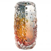 Cyan Designs 12050 - Tramonto Vase | Smoke | Amber - Small