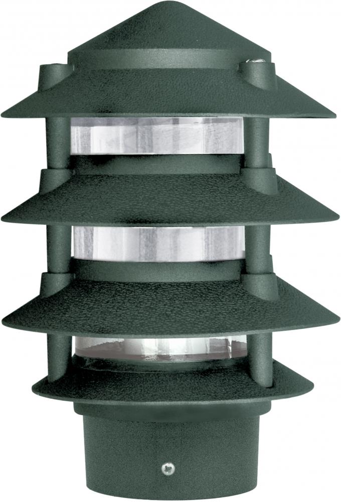 PAGODA FIX 4 TIER 6" TOP 3"BASE 6W FILAMENT LED 120V