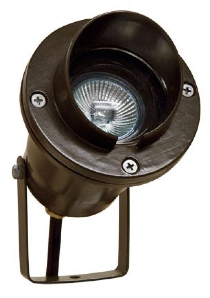 HOODED SPOT LIGHT W/YOKE 20W MR16 12V