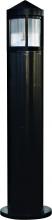 Dabmar D126-B - FIBERGLASS BOLLARD UP LIGHT 26W DL-S26-GU24 120V