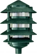 Dabmar D5213-G - PAGODA FIX 4 TIER 6" TOP 1/2" BASE 13W DL-S13-GU24 120