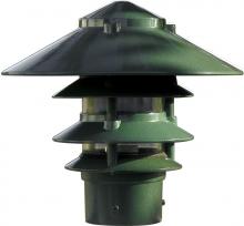 Dabmar D5402-G - PAGODA FIX 4 TIER 10"TOP 3"BASE 13W DL-S13-GU24 120V