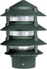 Dabmar D5405-LED6-G - PAGODA FIX 4 TIER 6" TOP 3"BASE 6W FILAMENT LED 120V