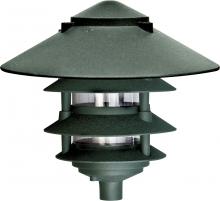 Dabmar D5410-LED6-G - PAGODA FIX 4 TIER 10"TOP 1/2"BASE 6W FILAMENT LED 120V