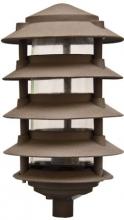 Dabmar D5550-BZ - PAGODA FIX 5 TIER 6" TOP 1/2" BASE INCAND 120V