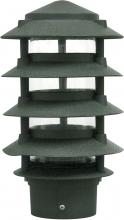 Dabmar D5565-G - PAGODA FIX 5 TIER 6"TOP 3"BASE 6W FILAMENT LED 120V