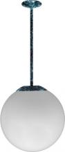 Dabmar D7502-18-LED30-VG - 18" CEILING GLOBE FIX 18" DROP 30W LED 120V