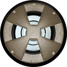 Dabmar LV307-LED7-BZ-MR - WELL LIGHT W/DRIVEOVER CVR ADJUSTABLE 7W LED MR16 12V