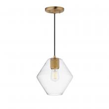 Maxim 21336CLNAB - Geode-Single Pendant