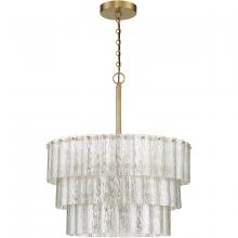 Craftmade 48694-SB - Museo 9 Light Pendant in Satin Brass