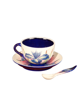 Dale Tiffany PA500218 - 5X3.5 IRIS CUP & SAUCER